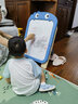 曼龙【新品】礼物画板早教磁性贴写字板婴幼儿支架式家用多功能涂鸦板 造梦家画板+座椅+画笔*12+磁力片*60片+赠数字贴+板擦 实拍图