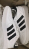 阿迪达斯 （adidas）男鞋板鞋 25夏季新款运动鞋透气轻便白色休闲鞋低帮鞋子男 小白鞋/皮面易打理/透气主推/晒图退10 43 实拍图