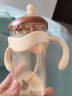 Nicepapa奶爸爸翻盖奶瓶240ML宽口径婴儿宝宝PPSU吸管奶瓶 L码（10个月+） 实拍图