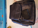 北狐 真皮双肩包女2024新款百搭时尚牛皮大容量书包女士软皮韩版背包 5516袋鼠蓝色 实拍图