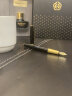 英雄（HERO）钢笔商务办公礼品铱金钢笔 办公室白领奖品日常书写墨水笔组合套装H652 亮黑/明尖-墨水套装 实拍图