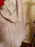 斯琴女装春夏粉色刺绣拉链连帽抽绳下摆中长薄风衣外套 BJCS024 粉色 L 晒单实拍图