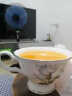 嘉兰 咖啡杯碟套装 欧式茶具英式下午茶杯骨瓷杯碟咖啡杯奶杯果汁杯 木棉花单金版 实拍图