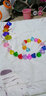 宝石玩具公主亚克力宝石儿童水晶宝石水晶钻石粒装饰品七彩石串珠配件 混色 10颗（直径4厘米） 大号 实拍图