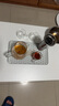 富光 茶壶茶水分离玻璃泡茶壶煮茶耐高温带滤网飘逸杯功夫茶茶具 850ml+4杯+沥水盘 实拍图