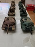 JEU1/72拼装坦克世界模型套装 二战德系苏系虎式豹式三号突击车 坦克世界苐二弹八只装 实拍图