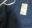 无印良品 MUJI 男式 棉水洗府绸 短裤休闲短裤男款夏季纯棉全棉AED14A2S 烟熏蓝色 M 实拍图