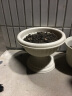 爱丽思圆形花盆大号植物室内客厅阳台办公室花卉绿植户外加厚塑料种植盆 8号理石色-口径24.8cm 实拍图