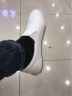 回力一脚蹬男鞋老北京布鞋子男士冬季加绒帆布鞋运动休闲懒人工作板鞋 白色903 43 实拍图