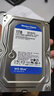 西部数据（WD）蓝盘1TB 3.5英寸CMR台式机机械硬盘 西数1T 7200转 WD10EZEX 实拍图