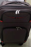 卡帝乐鳄鱼（CARTELO）布箱拉杆箱牛津布行李箱防刮抗压轻音万向轮可扩容防泼水大容量箱 咖啡色防刮常规款 28英寸 实拍图