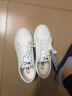 回力小白鞋男士2023夏秋季休闲运动板鞋百搭情侣款潮流韩版透气男鞋子 白黑 38 实拍图