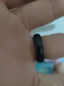 西玺 天然红黑玛瑙戒指情侣玉髓戒指男女玉石指环玉戒子 黑玛瑙 下单请备注指围尺寸 实拍图