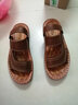 尊尼威龙凉鞋男休闲两用凉拖鞋男防滑防水沙滩鞋男夏季开车拖鞋男 88500棕色 41 实拍图