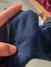真维斯牛仔裤男时尚2025秋冬猫须潮流直筒裤男宽松男长裤子深蓝色31 实拍图