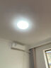 led吸顶灯24年新款贝壳家用卧室简约现代过道客厅灯餐厅阳台灯具 【新款贝壳】40cm-48W-三色光 实拍图