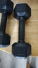迪卡侬哑铃男士健身家用六角铸铁可选包胶器材女士EYB1 10KG （5kg*2） 实拍图