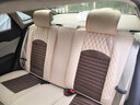 鼎涵汽车坐垫四季通用布艺全包围汽车座套亚麻透气座椅套车垫套适用于 豪华版咖啡色 别克凯越英朗君越君威昂科威 实拍图