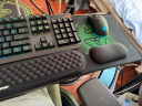 镭拓（Rantopad）H7+ 包边游戏鼠标垫 超大号仿肤桌垫 加厚键盘垫 皮纹深灰 晒单实拍图