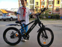 Jeep吉普Jeep儿童自行车6-10岁男孩女孩自行车儿童单车山地车学生车 星耀-单速辐条轮 -吉普绿 20寸（适合身高1.25m-1.5m） 实拍图