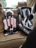 艾星 儿童汽车安全座椅加强防护宝宝安全座椅ISOFIX  9个月-12岁 黑灰 实拍图