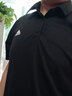 阿迪达斯（adidas）POLO衫男 26夏季新款运动服休闲衣服翻领短袖冰丝速干透气t恤男 JE9020/白色POLO/纯棉 L 180 实拍图