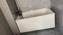 TOTO浴缸T968独立家用成人小户型进口双裙边加深迷你小浴缸(08-A) 1.2米 深泡浴缸 【左裙边】 实拍图