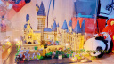 BRETEUIL哈利波特城堡积木拼装玩具成人高难度建筑拼装模型街景男女孩礼物 大魔法城堡+灯+展示柜 6369颗粒 实拍图