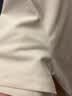 真维斯白t恤男短袖夏季男士日系简约重磅华夫格半截袖男生宽松大码上衣 实拍图