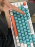雷神（ThundeRobot） K75橘子汽水 三模热插拔客制化游戏机械键盘 有线无线蓝牙gasket结构PBT键帽 T红pro轴 实拍图
