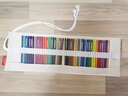 德国辉柏嘉（Faber-castell）油性彩铅笔48色彩色铅笔笔帘套装手绘专业画笔48色彩色铅笔+50孔笔帘美术写生 实拍图