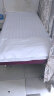 酒店宾馆枕套床上用品客房枕套民宿用加密缎条白色枕头套一对拍2 60支全棉55*85cm一只装 实拍图