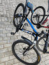 永久山地自行车成人男单车女中学生越野赛车变速公路上下班通勤代步车 760-高碳钢-顶配版黑蓝色-辐条轮 27.5寸24速-适合身高175-195CM 实拍图