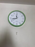 康巴丝（Compas） 挂钟客厅简约钟表挂墙现代办公室石英钟时钟创意座钟卧室挂钟 2802绿色 实拍图
