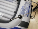 美国INTEX加厚加大加宽充气船 双人漂流船 橡皮艇 充气皮划艇 钓鱼船折叠艇 5人船标配+4P马达（烧油）+支架 晒单实拍图