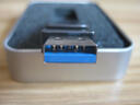 兰科芯 【MLC芯片】USB3.1高速读写金属旋转u盘定制个性礼品刻字固态大容量电脑车载两用移动优盘  标配 + 转接头 安卓Type-c 128GB 实拍图