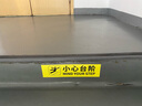 趣行 小心台阶 中英文图示版 一米线警示防水耐磨地贴 指示牌门前台阶当心滑倒警示牌 黄色2片 实拍图