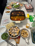 美菱 多功能锅 鸳鸯锅 烤鱼锅 多用途锅 电煮锅 电火锅专用锅一体家用电热锅料理涮肉锅火锅锅具 5L / 店长推荐 / 2-5人 实拍图
