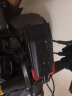 CRON-X JEANS自行车前灯山地车带喇叭可充电强光手电筒公路车灯电子铃铛骑行装备配件 4000毫安红色 实拍图