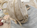 爱路喜双肩包百搭轻便出游小背包大学生时尚通勤包包女包生日礼物送女友 奶昔白小版-可装8.3英寸平板 实拍图
