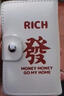 帝行（DIXING）新款国潮风卡包容量多卡位发财驾驶证防盗刷卡片夹小巧超薄防消磁 发财白_国潮文字风-防消磁 防消磁20卡位 实拍图