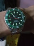 玛斯威顿（MAXVITON）手表男机械表绿色水鬼300米防水商务男士全自动机械表 潜水表军表 11F【300米防水-进口机芯】 实拍图