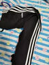 阿迪达斯（adidas）正品女裤 夏季梭织透气跑步瑜伽运动裤小脚裤休闲裤长裤女 GR3744/收脚/暗标/主图款 S 实拍图