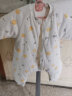 童泰秋冬季婴儿床品宝宝夹棉双向拉链对开分腿防踢被睡袋 橙色丨A款 73cm 实拍图