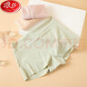 浪莎冰丝平角安全裤纯棉裆薄款底裤3条防走光裸感日系女士内裤 实拍图