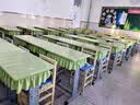 PU中小学生桌布桌罩课桌套罩40×60学校学习防水弹力桌套 草绿色[全新5代*防水弹力布】 常规款40*60cm无裙摆 实拍图