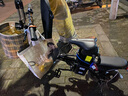 凤凰（Phoenix）电动自行车折叠电动车锂电池小型代驾车男女式成人电助力车 小武仕 黑色/折叠款/48V可提电池 35AH电动续航140km 实拍图