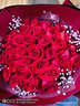 馨冠 鲜花速递红玫瑰礼盒生日礼物送女友花束同城花店配送北京上海 33朵红玫瑰花束-相思 实拍图