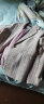 简蜓新品小香风小西装女外套春季新款休闲韩版网红洋气短款西服上衣潮 粉红色 4XL（建议：135-145斤） 晒单实拍图