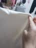 赫&旻半高领羊毛衫女纯羊毛一线成衣修身针织打底衫紧身套头内搭毛衣 白色 M（100-110斤） 实拍图